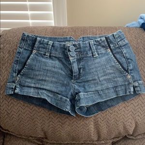 Jean shorts from American eagle